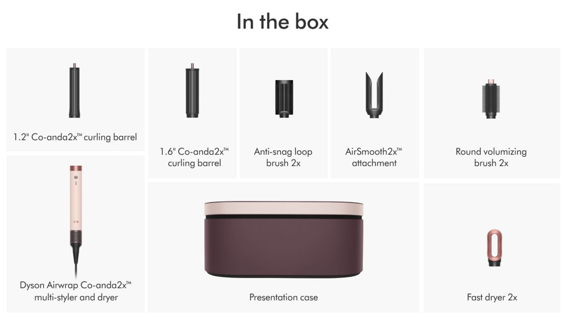 Dyson Airwrap Co-anda2x™ multi-styler and dryer Straight+Wavy